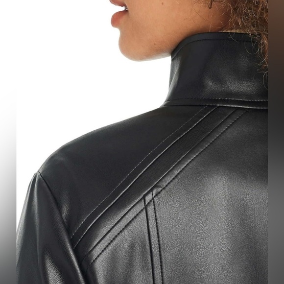 Vince Camuto Faux Leather Jacket - Picture 4 of 12